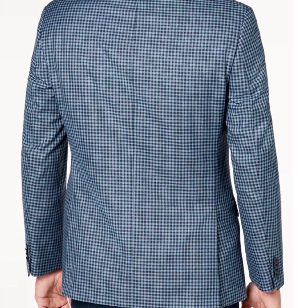 Michael Kors Men’s Classic Fit 48 R Navy Sport Coat Blazer New - Picture 2 of 16